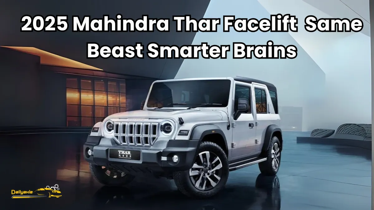 2025 Mahindra Thar Facelift Review : Design, Features, Interior, Price, and Performance Breakdown
