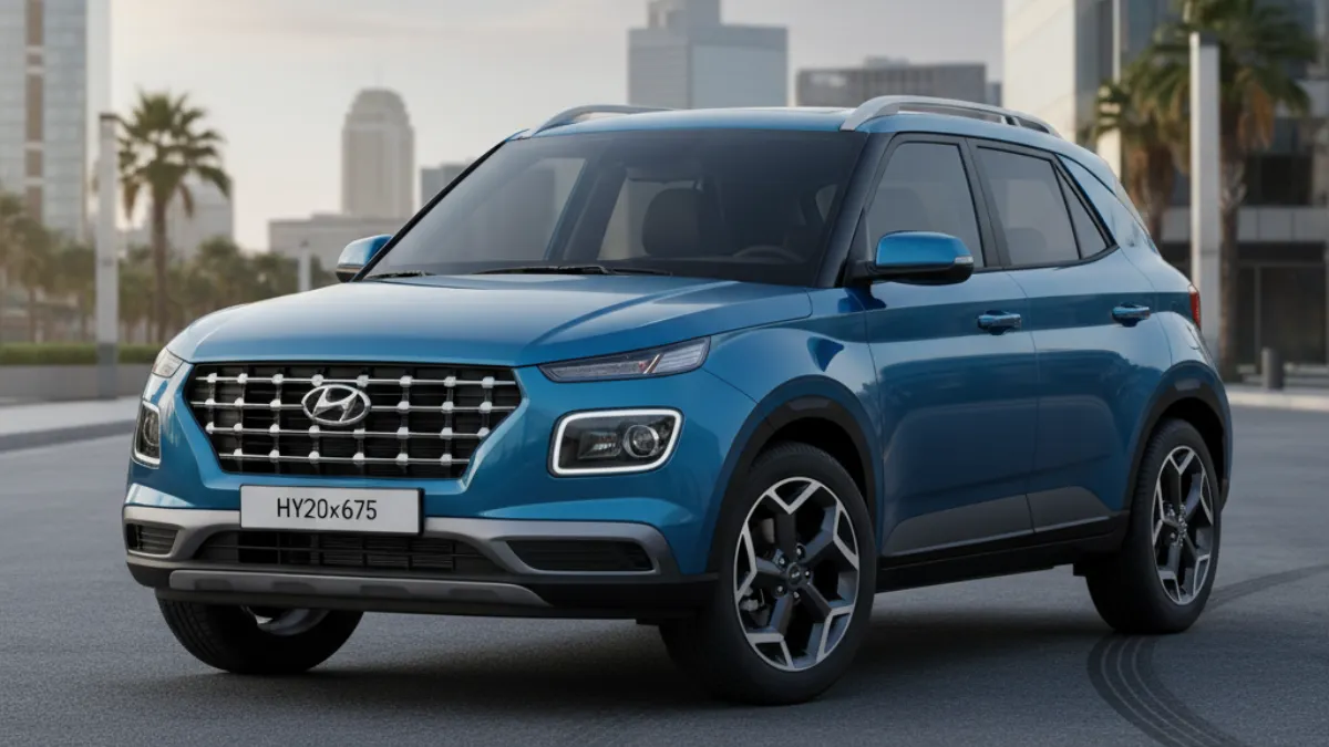 2025 Hyundai Venue Breaks Cover : Stunning Facelift, New HX Variants & Launch Date Revealed