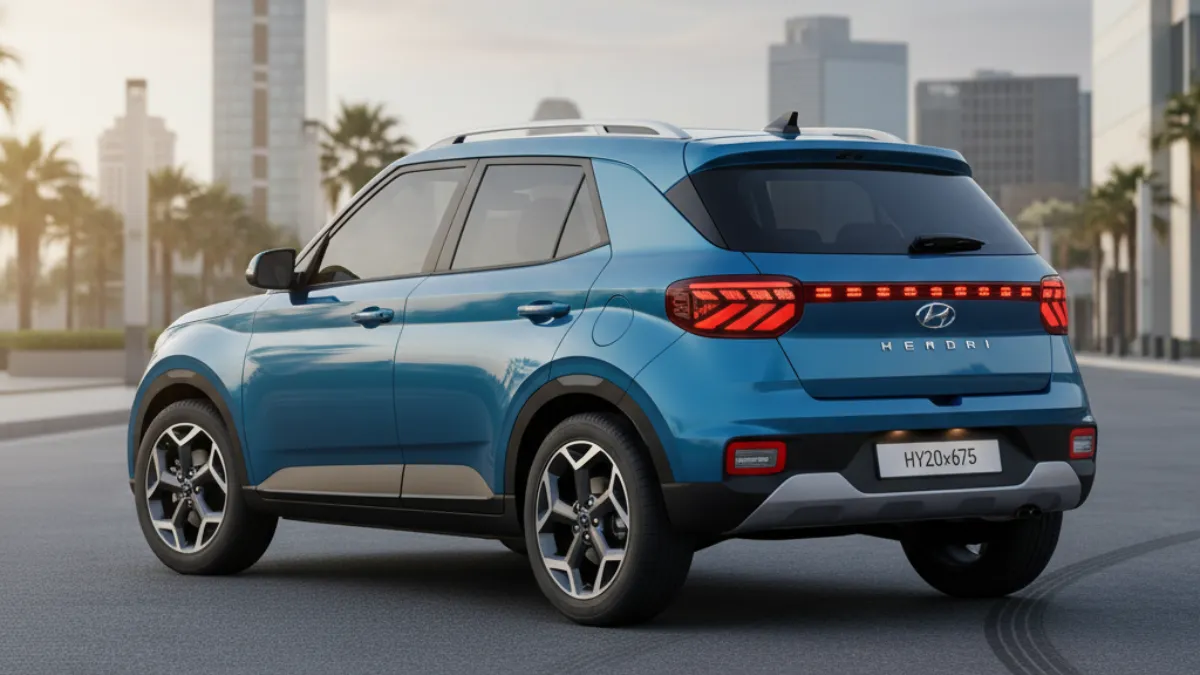 2025 Hyundai Venue Breaks Cover : Stunning Facelift, New HX Variants & Launch Date Revealed