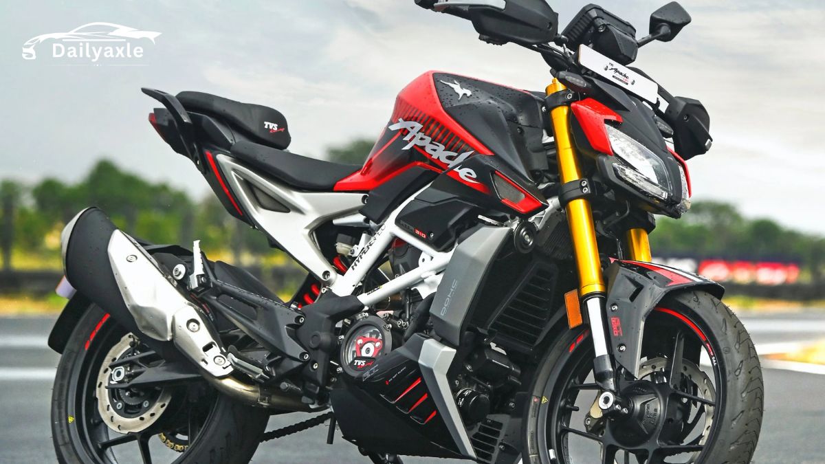 TVS Apache RTR 310 2025 Spotted in Bold New Color – Sportier Than Ever!
