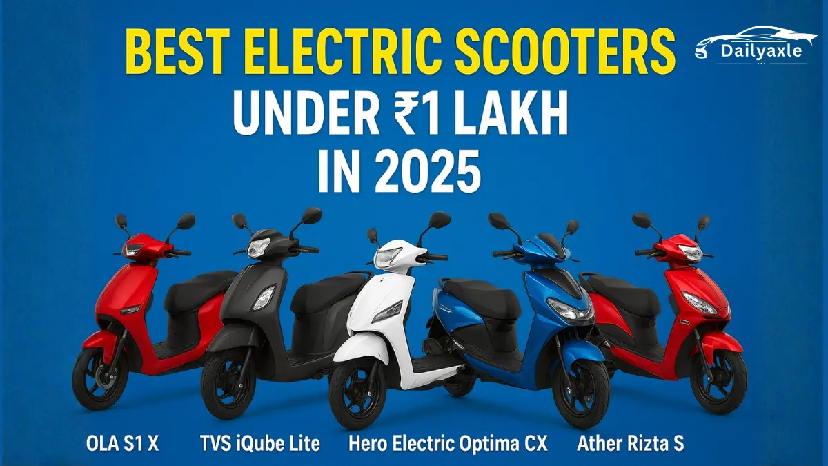 Best Electric Scooters : Under 1 Lakh in 2025 for Daily Riders