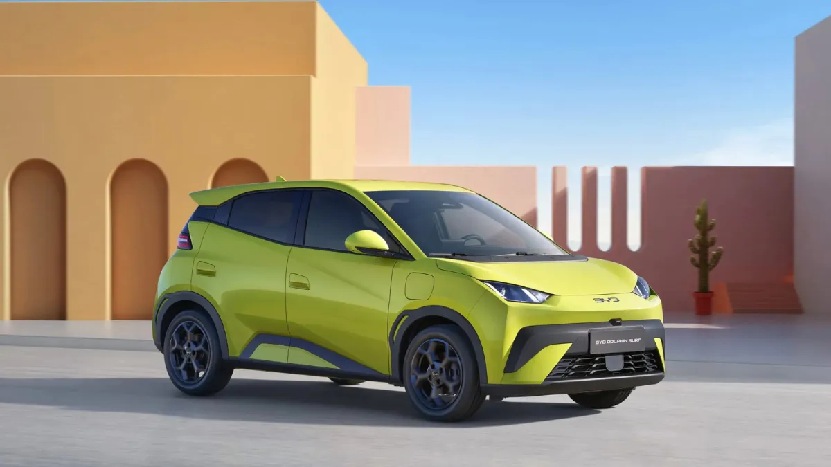 BYD Dolphin Surf 2025 : Budget EV Launch That Challenges Teslas Global EV Leadership