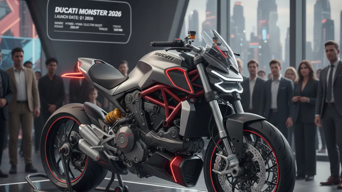 Game On Ducati Monster Launched Worldwide — New Look, Power Boost & India Debut Confirmed for Mid-2026