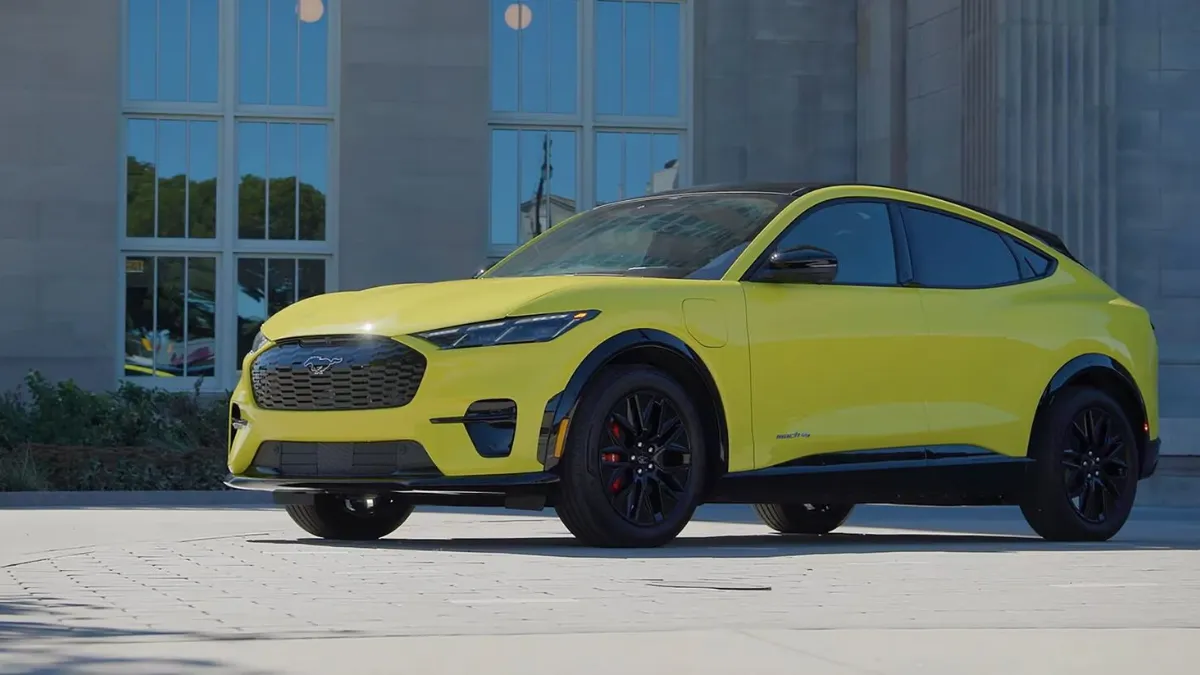 Ford Mustang Mach E 2025 Review Powerful Electric SUV With Mustang Soul