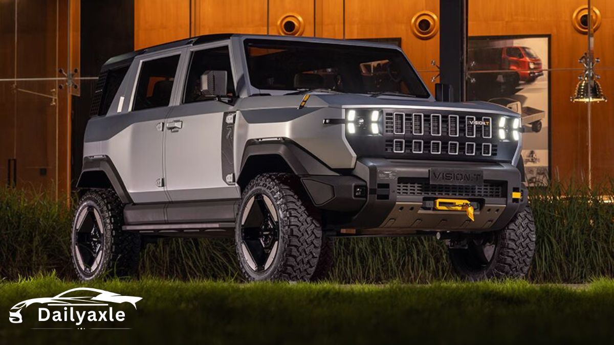Mahindra Vision T : Concept SUV Revealed With Futuristic Design, Electric Powertrain and Global Ambition