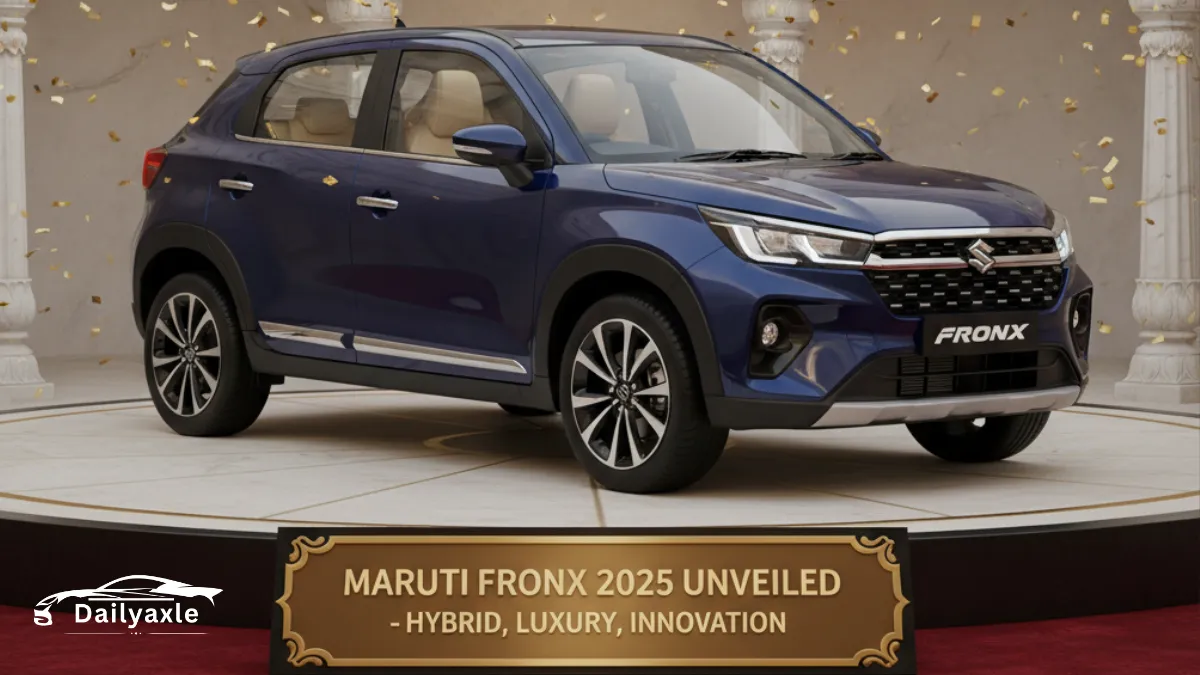 Maruti Fronx 2025 Launched : Bold Design, Hybrid Engine & Premium Features Unveiled