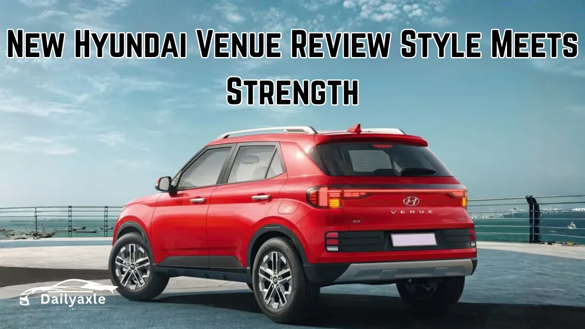 Hyundai Venue Review 2025 : Small SUV with Big Attitude
