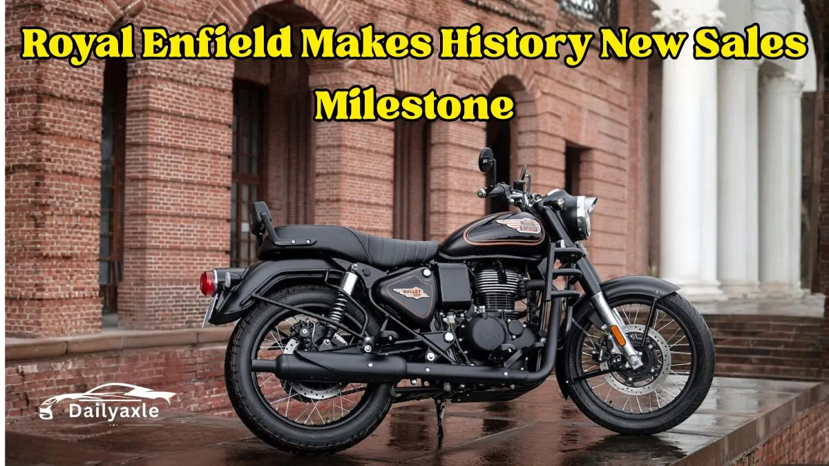 Royal Enfield : Smashes All-Time September Sales Record with Unmatched Growth