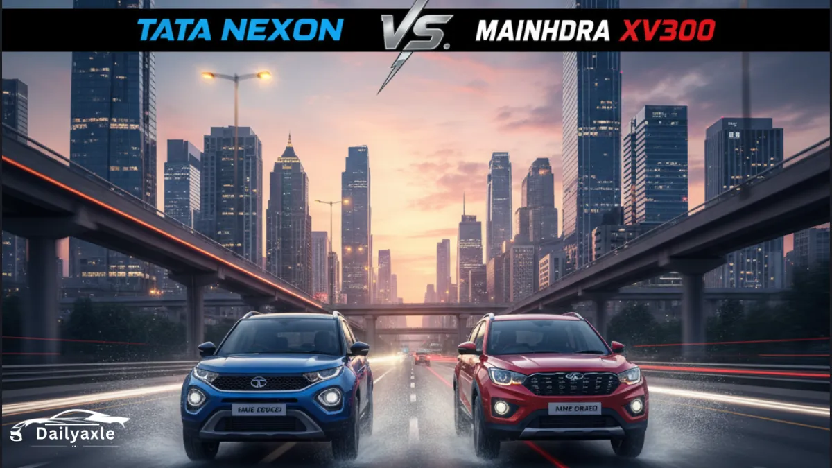 Tata Nexon vs Mahindra XUV300 : 2025 Compact SUV Battle! One Surprises Everyone with Price & Mileage