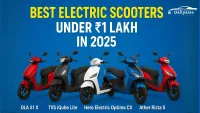 Best Electric Scooters : Under 1 Lakh  in 2025 for Daily Riders