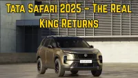 Tata Safari 2025 Review : Bold Design, Diesel Power & New Features