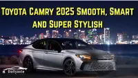 Toyota Camry 2025 Review : Smart, Stylish, and Smooth Sedan for Everyone