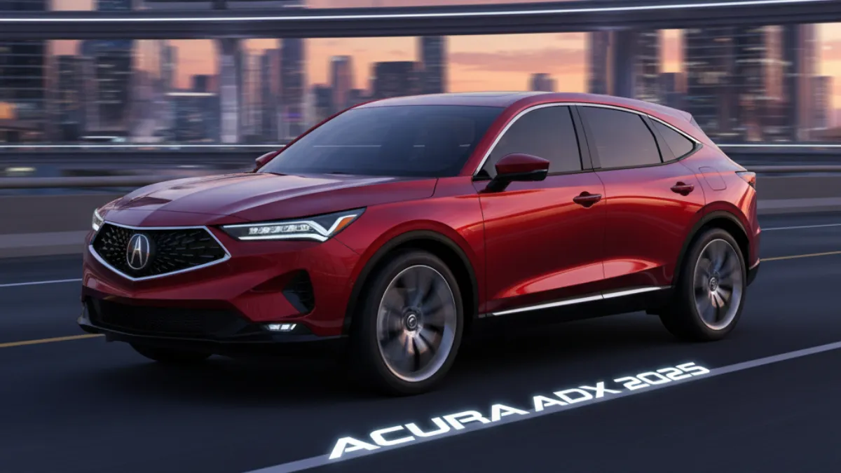 Acura ADX 2025 First Look — Specs, Interior Feel and Driving Experience