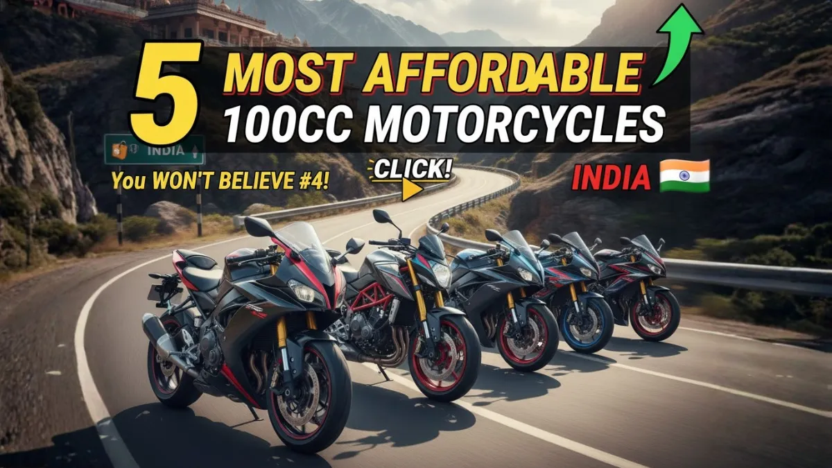 These 5 Most Affordable 1000cc Motorcycles in India Will Change How You Look at Big Bikes
