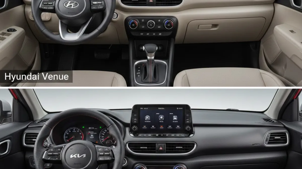 Hyundai Venue vs Kia Sonet : Which Small SUV Will Actually Blow Your Mind?