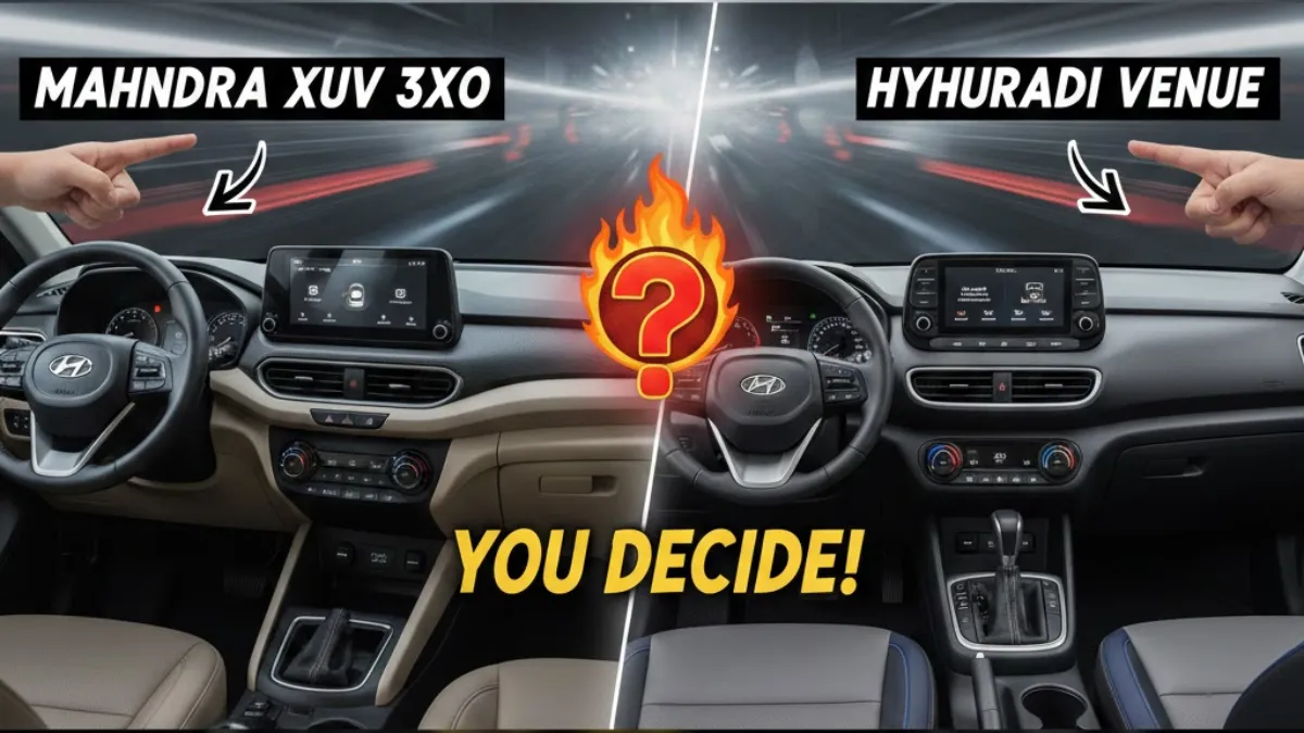 Mahindra XUV 3XO vs Hyundai Venue – I Drove Both, One Surprised Me