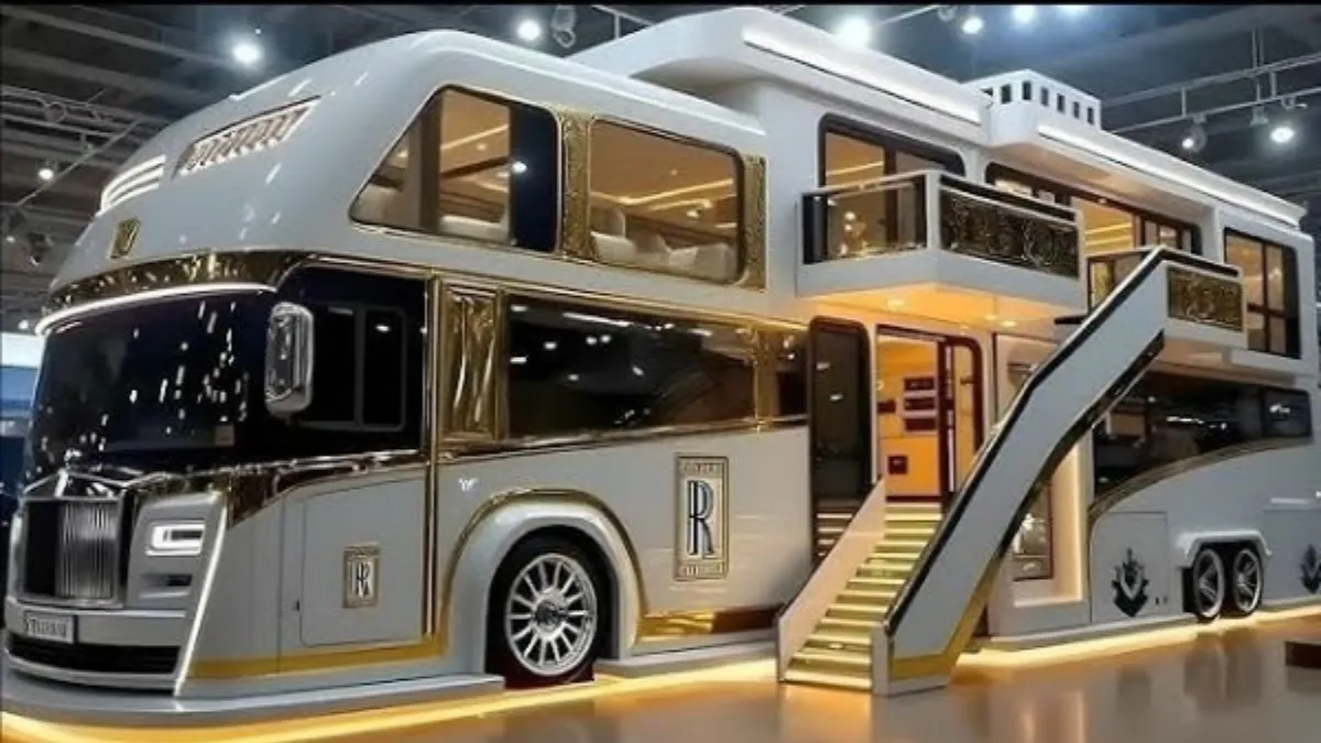 This Rolls-Royce Motorhome Is Basically a Moving Palace See It Now