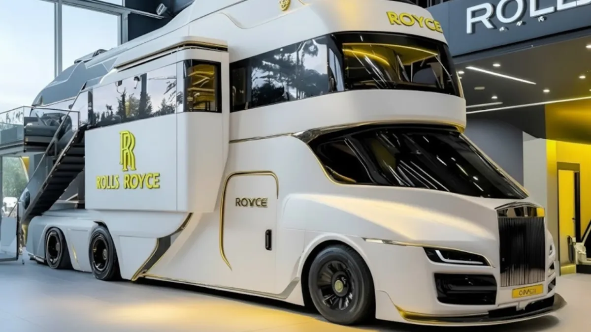 This Rolls-Royce Motorhome Is Basically a Moving Palace See It Now