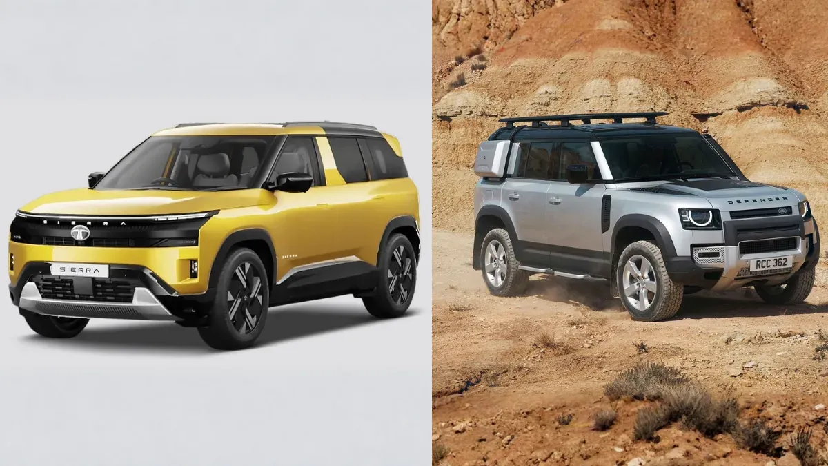 Tata Sierra 2025 vs Land Rover Defender Who Really Rules the Streets