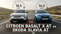 We Compared Citroën Basalt X AT and Škoda Slavia AT Heres What Happened