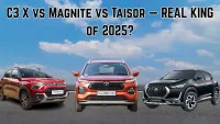 Citroen C3 X vs Nissan Magnite vs Toyota Taisor: Which One Truly Dominates Indian Roads in 2025