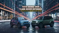Tata Sierra 2025 vs Land Rover Defender Who Really Rules the Streets