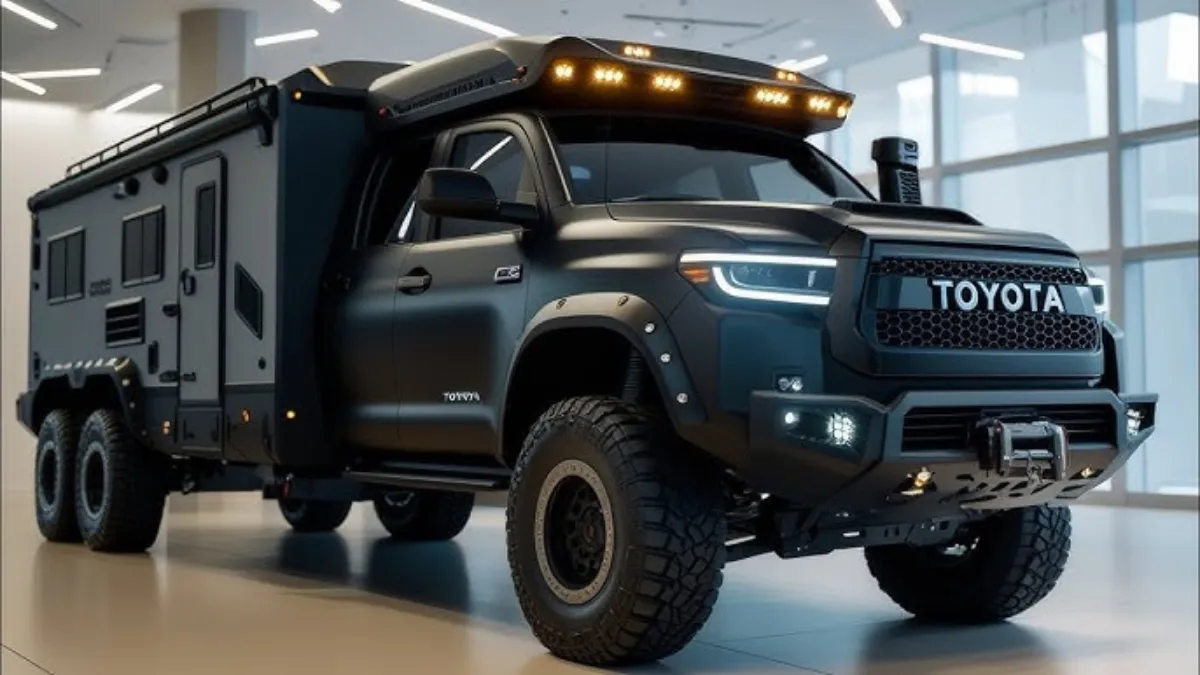 This 6×6 Toyota Motorhome Is Every Explorers Wildest Dream