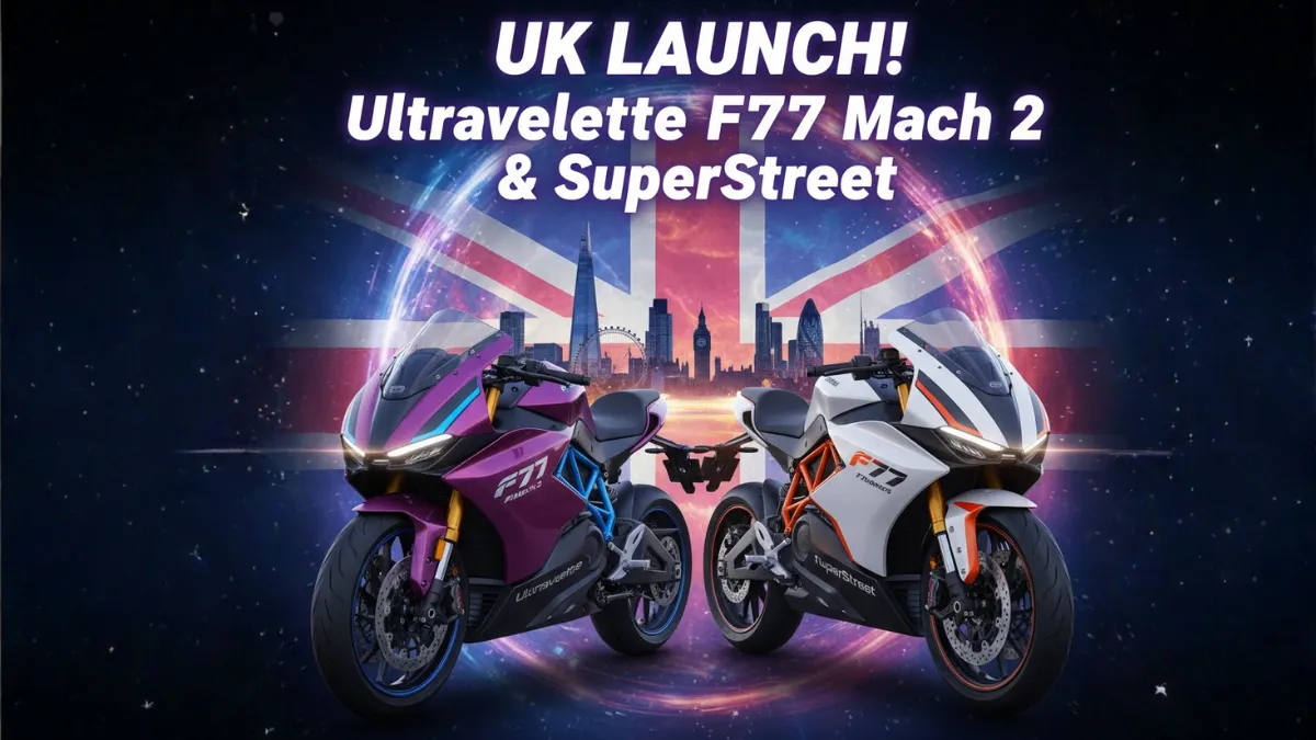 Ultraviolette F77 Mach 2 and F77 SuperStreet Hit the UK – Bold Move or Risky Gamble?