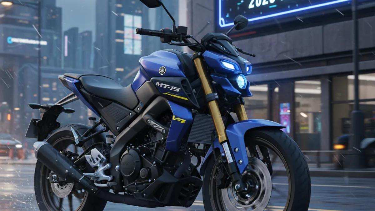 Yamaha MT-15 V4 2025 Launched With Aggressive Design & 75 KMPL Mileage