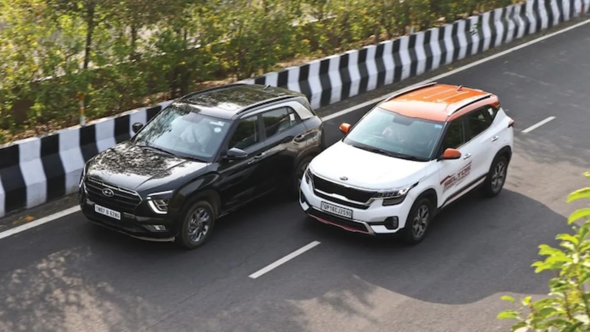 Hyundai Creta petrol vs Kia Seltos Diesel : Which SUV Will Crush Your City & Highway Drives?