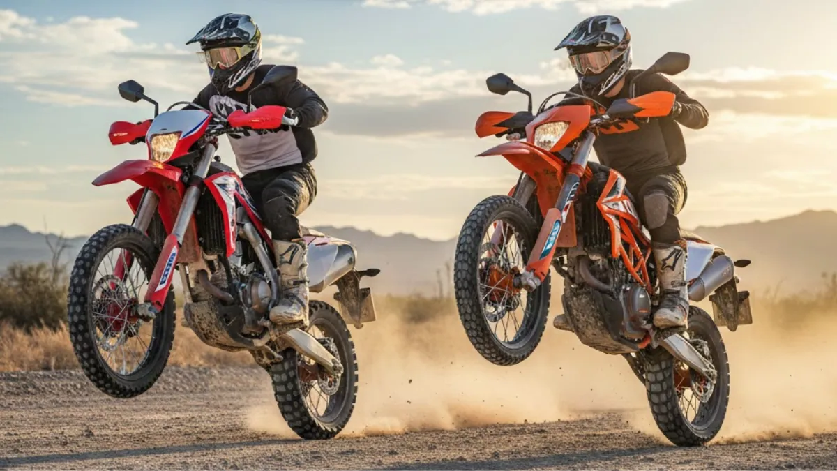 KTM SMCR390 vs Honda CRF300L: Which Bike Will Blow Your Mind in 2025