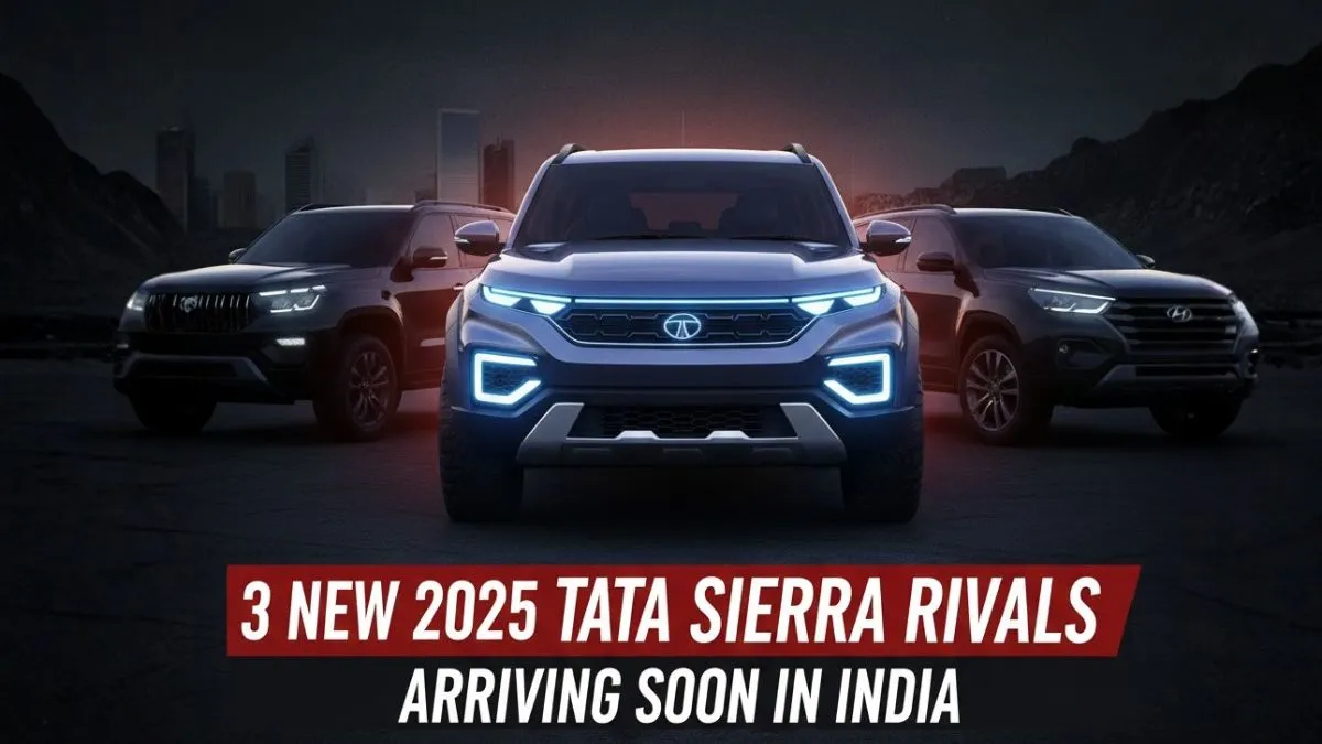 Tata Sierra 2025 Faces Fierce Battle : 3 New SUVs Ready to Steal Its Spotlight in India