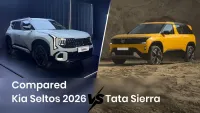 Kia Seltos 2026 vs Tata Sierra  : Battle of the Badass SUVs You Cant Ignore